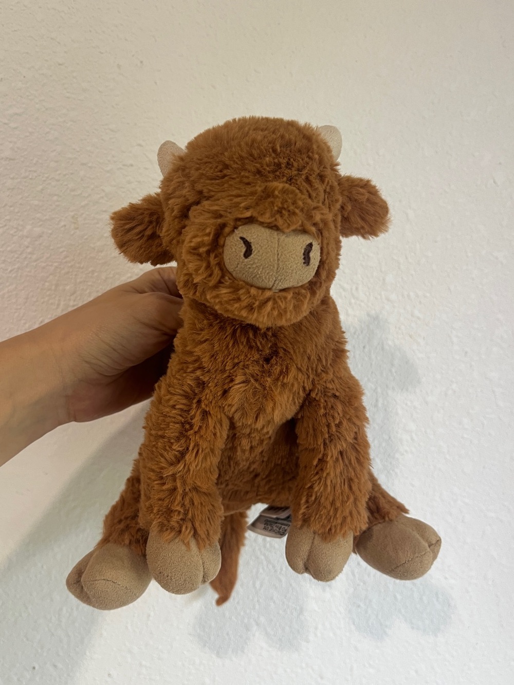 Jellycat CALLIE COW Soft Plush Toy RARE Brown Calf RETIRED Lovey Small